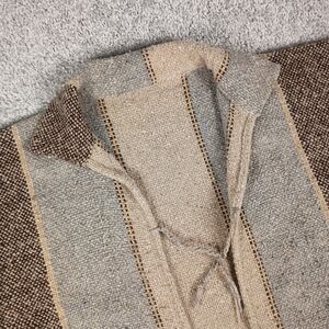 Handmade Ecuadorian Baja Cardigan Drug-Rug Vest Mens